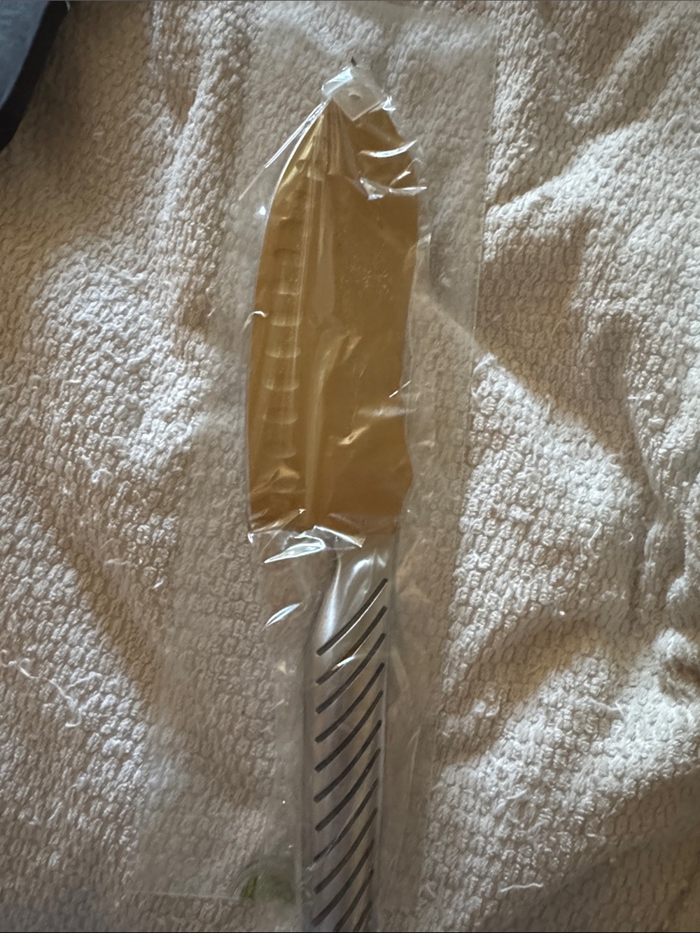 Collectors Stainless steel Knife in Silver and Gold